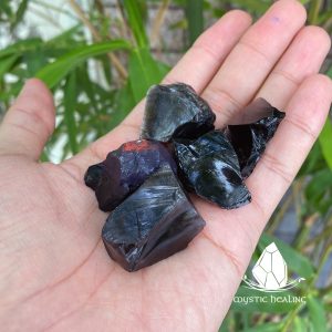 đá black obsidian