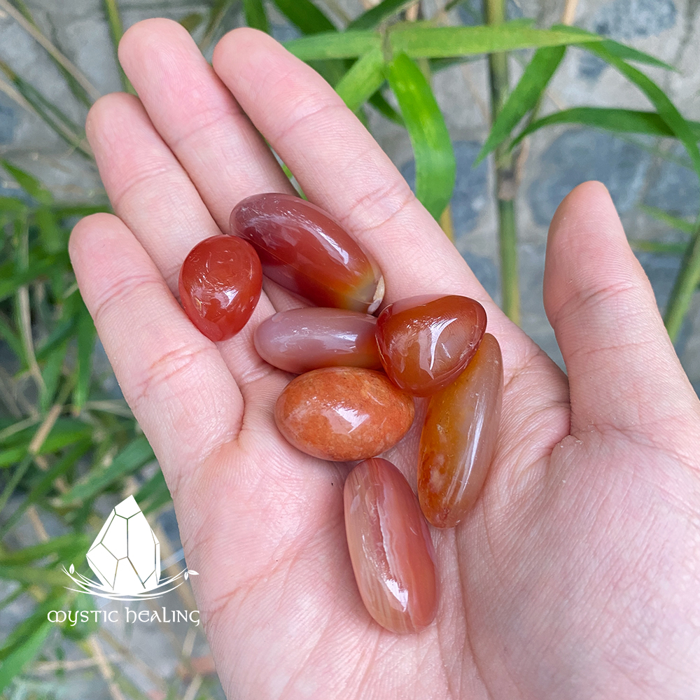 Đá Mài Carnelian (Hồng Ngọc Tủy) Mystic Healing
